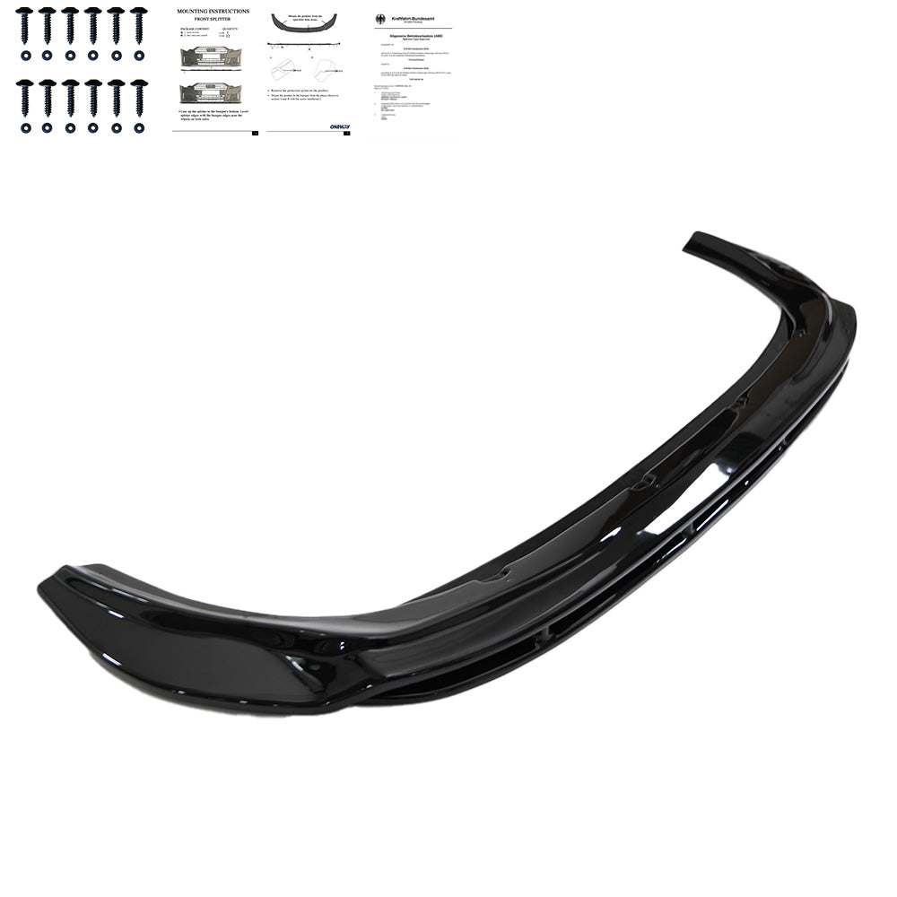Ön Tampon Eki Uyumlu FORD Transit Custom MK1 2012-2018 ABE TÜV Belgeli