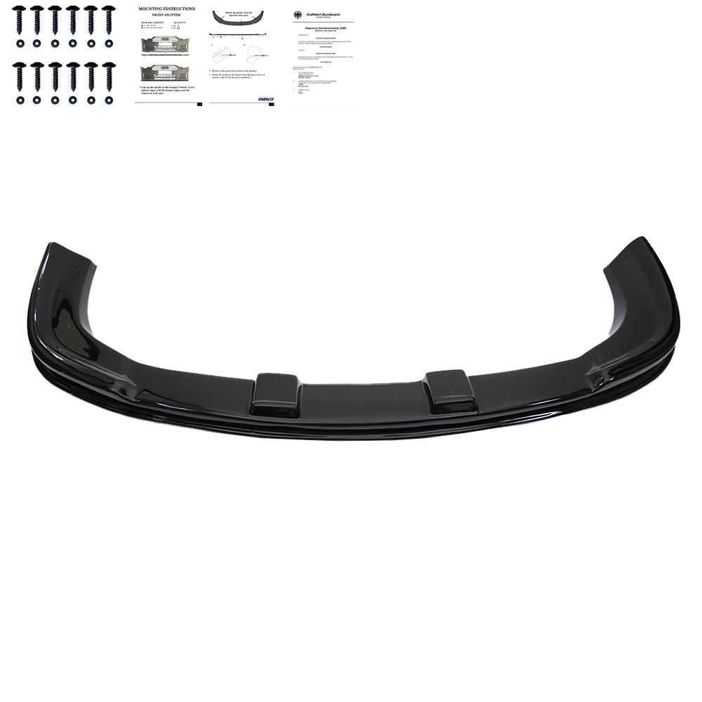 Ön Tampon Eki Uyumlu MERCEDES Sprinter W906 Makyajlı Kasa 2014-2018 ABE TÜV Belgeli