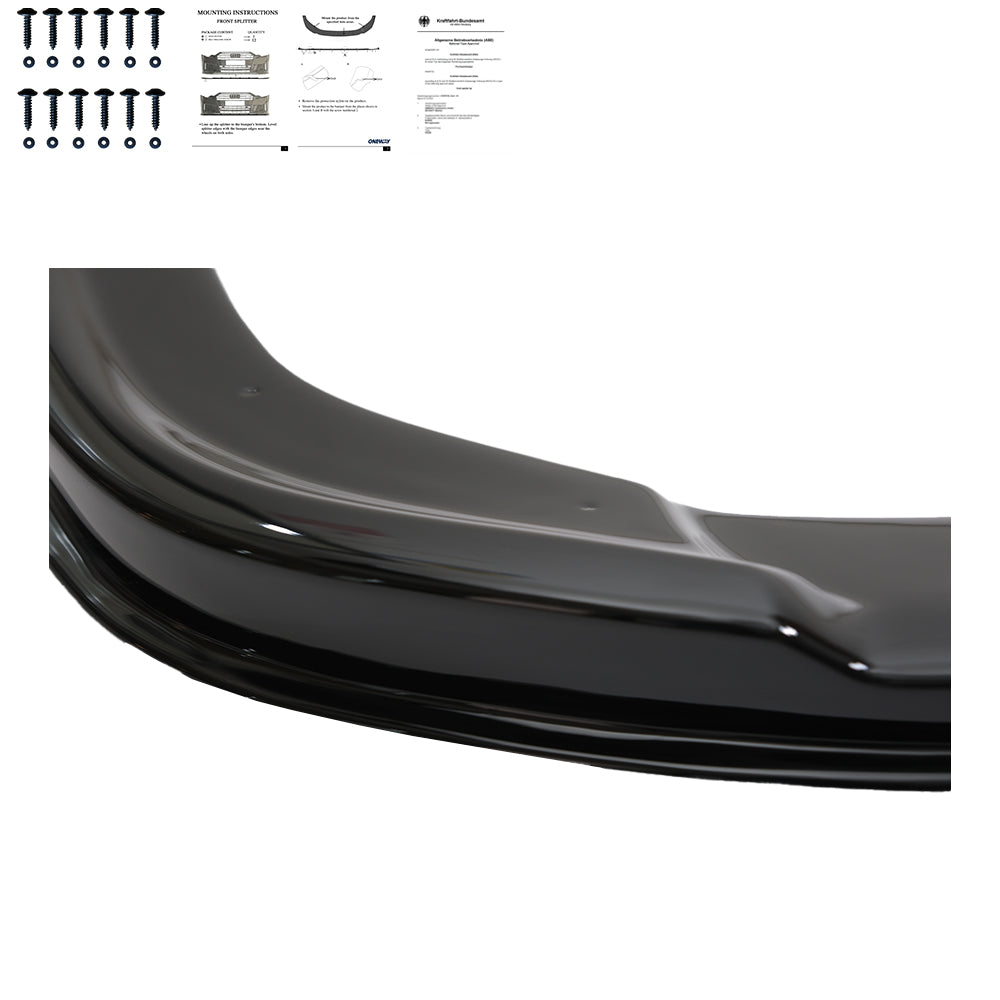 Ön Tampon Eki Uyumlu MERCEDES Sprinter W906 Makyajlı Kasa 2014-2018 ABE TÜV Belgeli