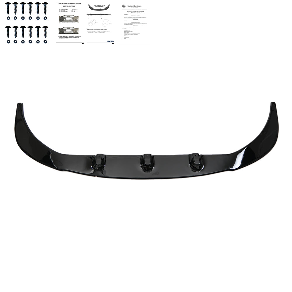 Ön Tampon Eki Uyumlu VW VOLKSWAGEN Transporter T5.1 Sportline 2010-2015 ABE TÜV Belgeli