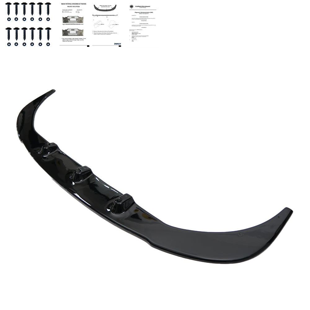 Ön Tampon Eki Uyumlu VW VOLKSWAGEN Transporter T5.1 Sportline 2010-2015 ABE TÜV Belgeli