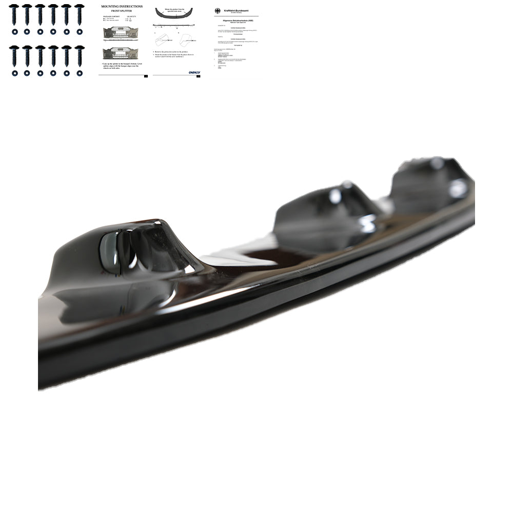 Ön Tampon Eki Uyumlu VW VOLKSWAGEN Transporter T5.1 Sportline 2010-2015 ABE TÜV Belgeli