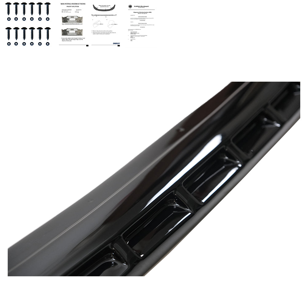 Ön Tampon Eki Uyumlu FORD Transit MK7 2007-2013 ABE TÜV Belgeli