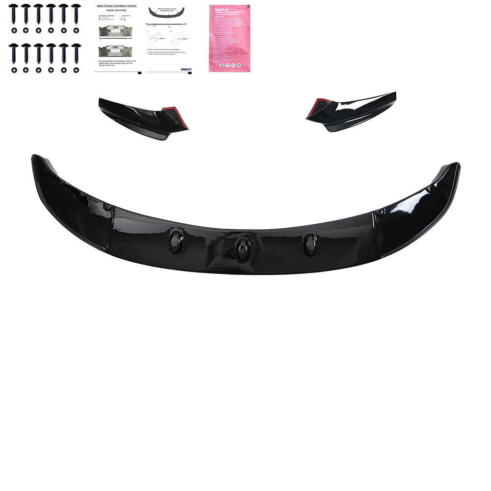 Ön Tampon Eki Uyumlu BMW 5 Series F10 / F11 M-Pack 2011-2016 Ön Tampon Eki Uyumlu w / Flaps