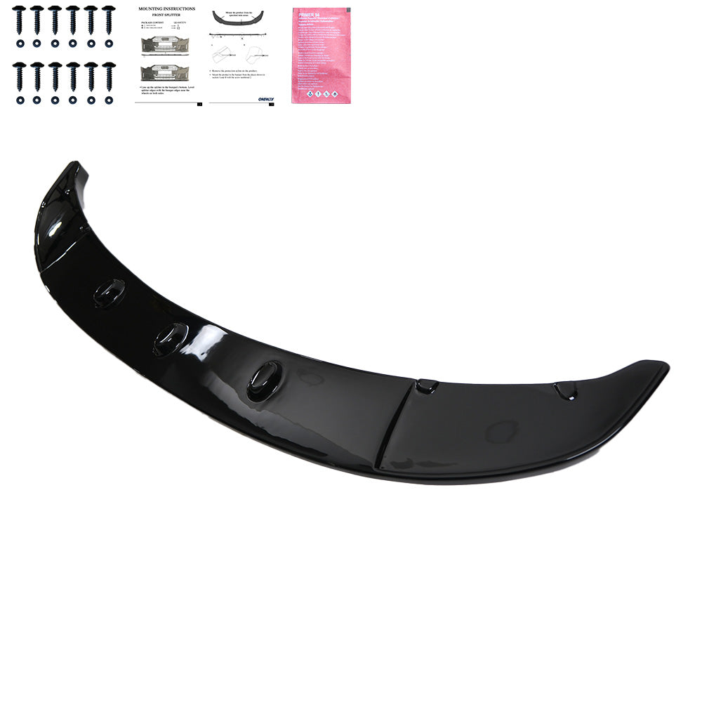 Ön Tampon Eki Uyumlu BMW 5 Series F10 / F11 M-Pack 2011-2016 Ön Tampon Eki Uyumlu w / Flaps