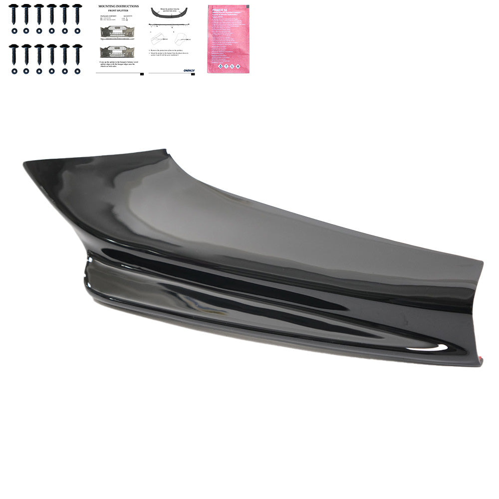 Ön Tampon Eki Uyumlu BMW 5 Series F10 / F11 M-Pack 2011-2016 Ön Tampon Eki Uyumlu w / Flaps