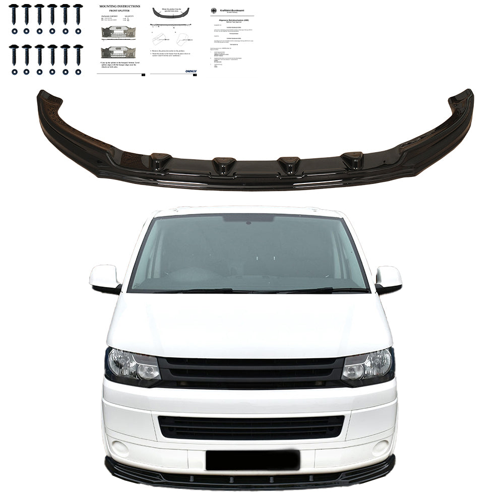 Ön Tampon Eki Uyumlu VW VOLKSWAGEN Transporter T5.1 2010-2015 ABE TÜV Belgeli