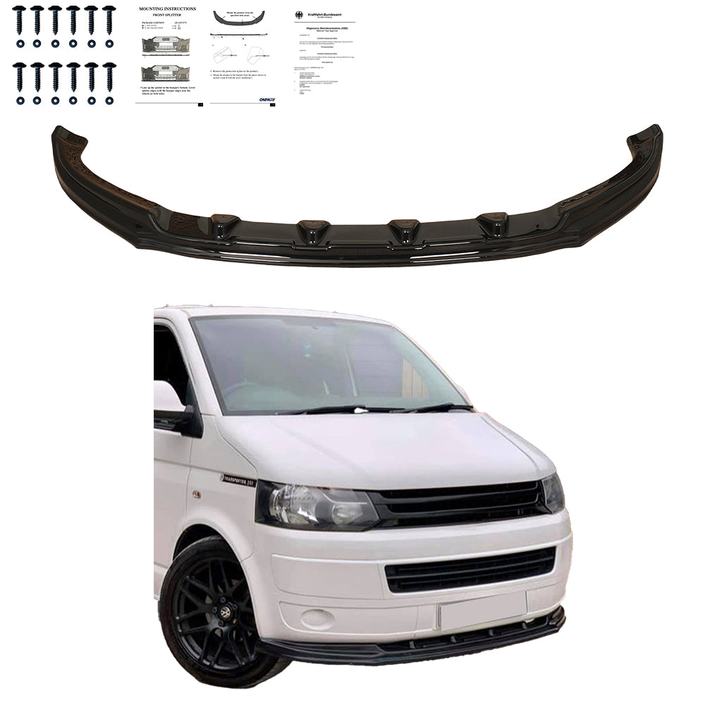 Ön Tampon Eki Uyumlu VW VOLKSWAGEN Transporter T5.1 2010-2015 ABE TÜV Belgeli