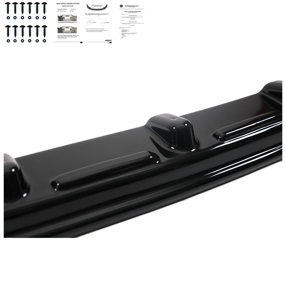 Ön Tampon Eki Uyumlu VW VOLKSWAGEN Transporter T5.1 2010-2015 ABE TÜV Belgeli
