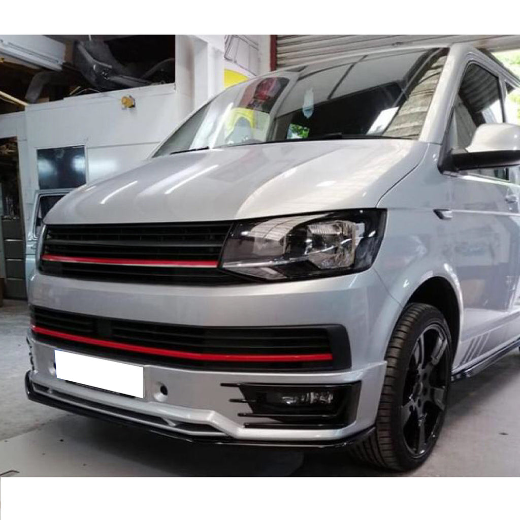Ön Tampon Eki Uyumlu VW VOLKSWAGEN Transporter T6 Sportline 2015-2019 ABE TÜV Belgeli