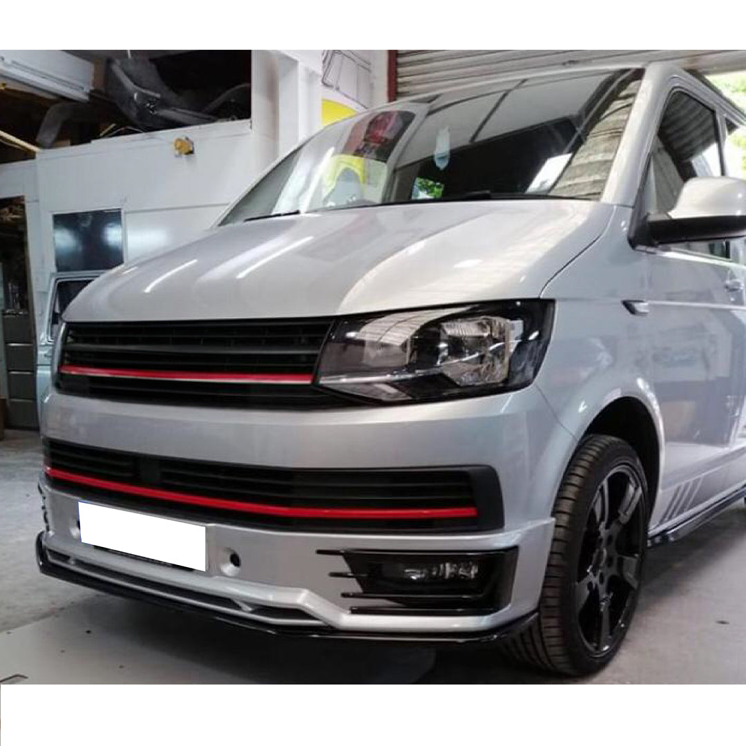 Ön Tampon Eki Uyumlu VW VOLKSWAGEN Transporter T6 Sportline 2015-2019 ABE TÜV Belgeli