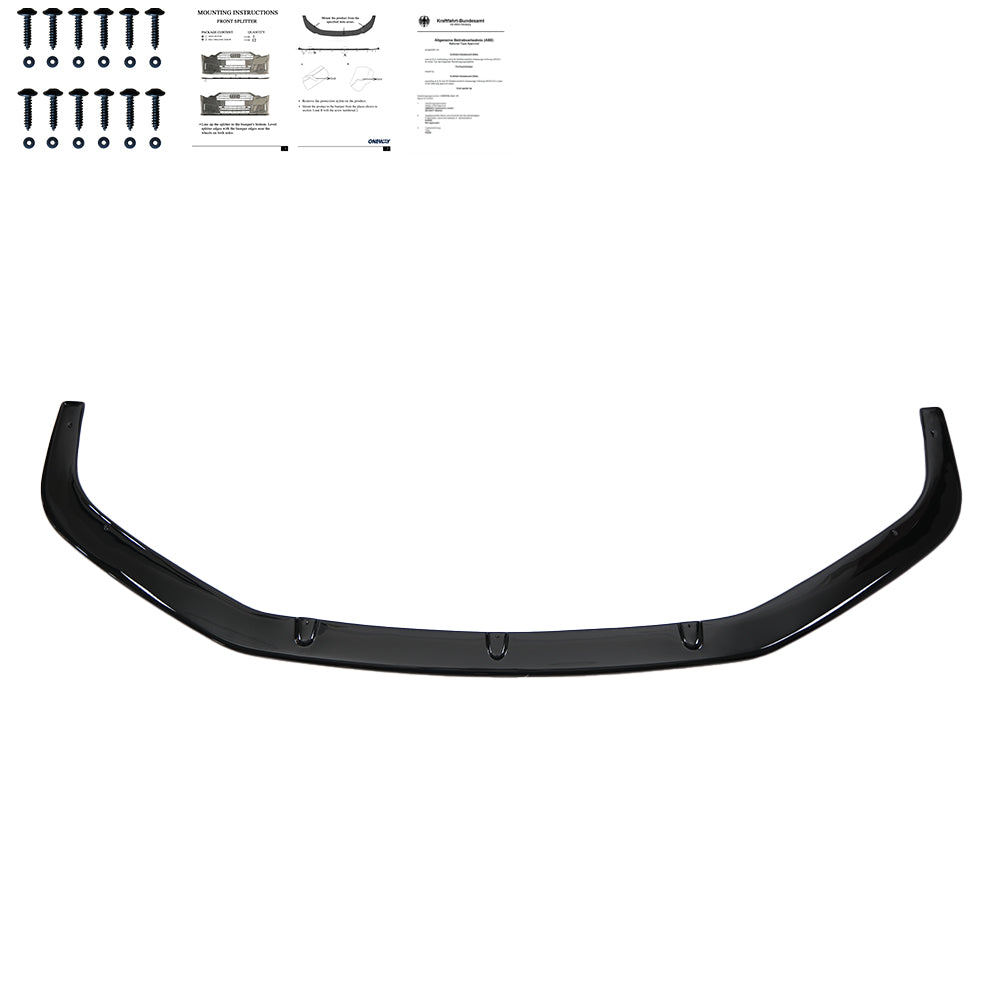 Ön Tampon Eki Uyumlu VW VOLKSWAGEN Transporter T6 Sportline 2015-2019 ABE TÜV Belgeli