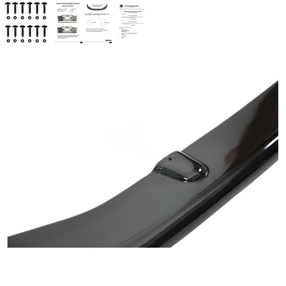 Ön Tampon Eki Uyumlu VW VOLKSWAGEN Transporter T6 Sportline 2015-2019 ABE TÜV Belgeli