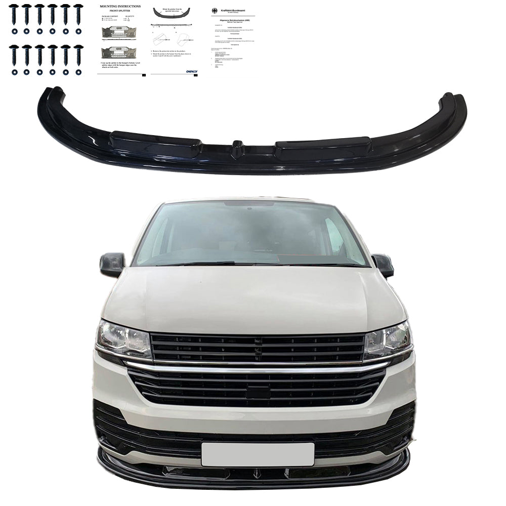 Ön Tampon Eki Uyumlu VW VOLKSWAGEN Transporter T6.1 2019-2024 ABE TÜV Belgeli