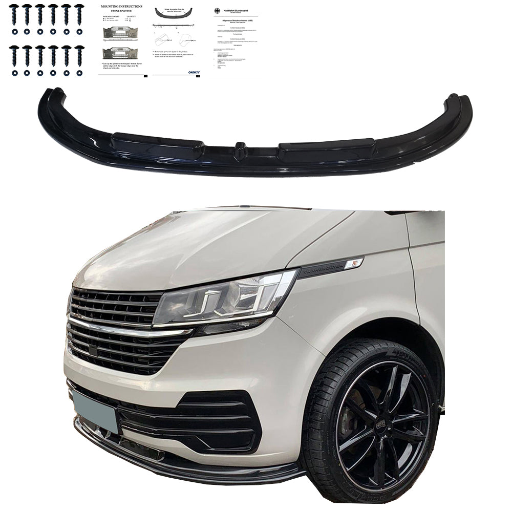 Ön Tampon Eki Uyumlu VW VOLKSWAGEN Transporter T6.1 2019-2024 ABE TÜV Belgeli
