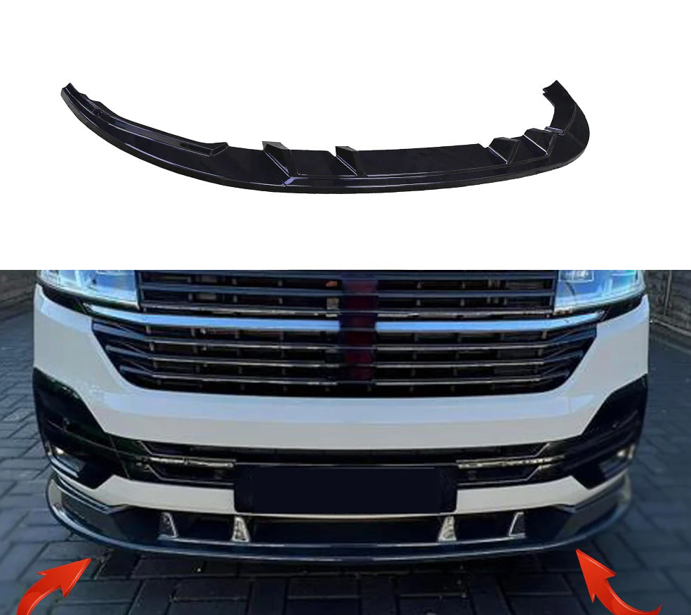Ön Tampon Eki Uyumlu VW VOLKSWAGEN Transporter T6.1 2019-2021 v2 ABE TÜV Belgeli