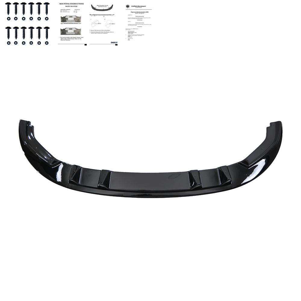 Ön Tampon Eki Uyumlu VW VOLKSWAGEN Transporter T6.1 2019-2021 v2 ABE TÜV Belgeli