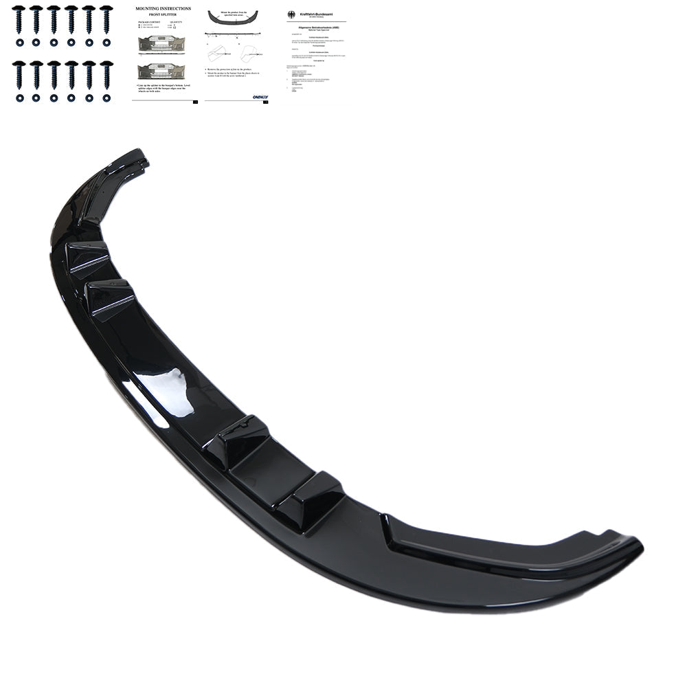 Ön Tampon Eki Uyumlu VW VOLKSWAGEN Transporter T6.1 2019-2021 v2 ABE TÜV Belgeli