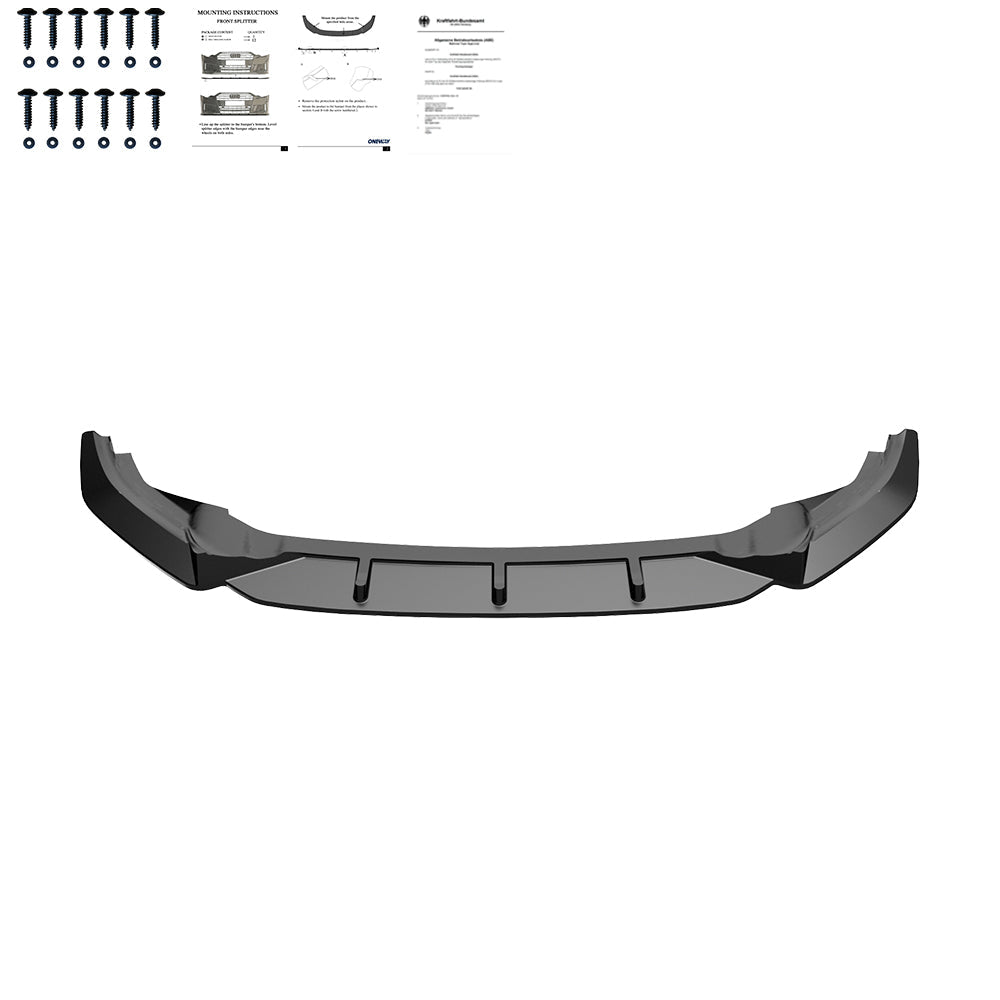 Ön Tampon Eki Uyumlu VW VOLKSWAGEN Golf MK7 R 2013-2016 v2 ABE TÜV Belgeli