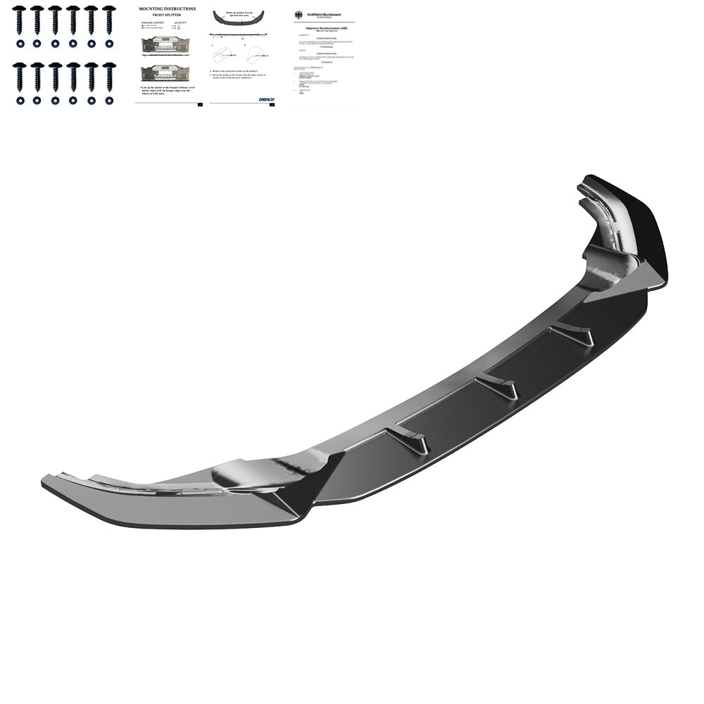 Ön Tampon Eki Uyumlu VW VOLKSWAGEN Golf MK7 R 2013-2016 v2 ABE TÜV Belgeli