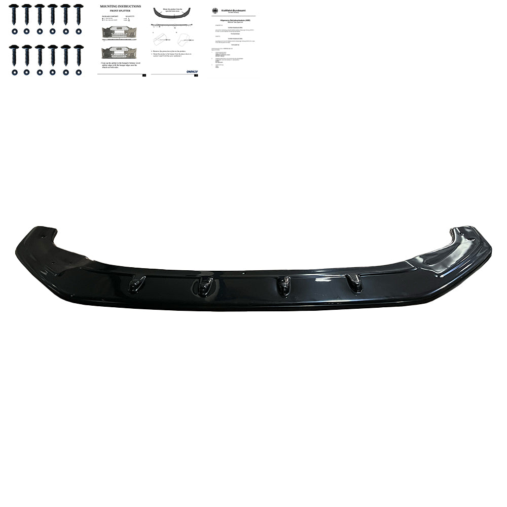 Ön Tampon Eki Uyumlu VW VOLKSWAGEN Golf MK7.5 GTI 2017-2020 ABE TÜV Belgeli