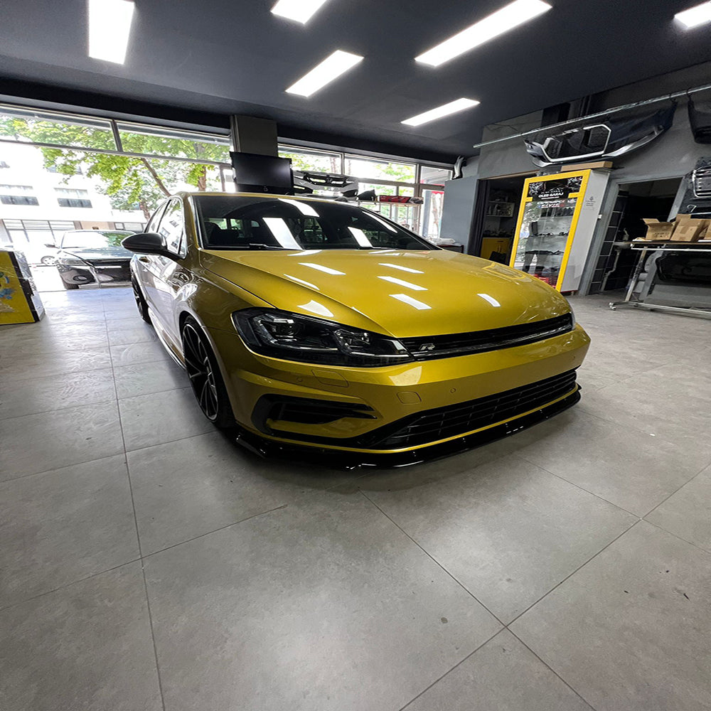 Ön Tampon Eki Uyumlu VW VOLKSWAGEN Golf MK7.5 R 2017-2020 ABE TÜV Belgeli