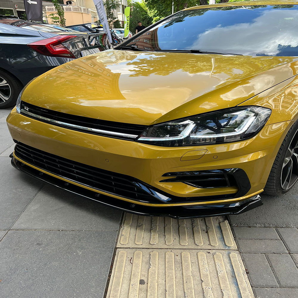 Ön Tampon Eki Uyumlu VW VOLKSWAGEN Golf MK7.5 R 2017-2020 ABE TÜV Belgeli