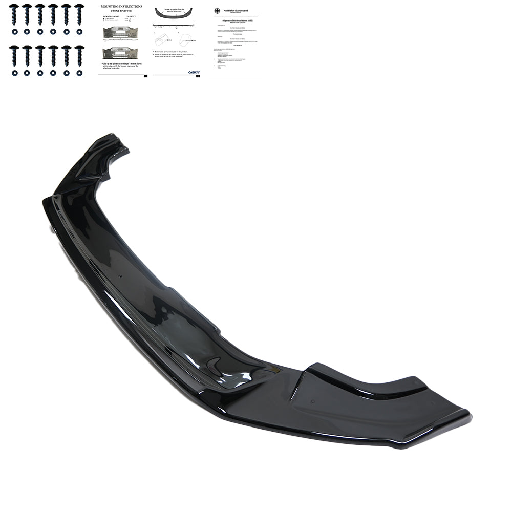 Ön Tampon Eki Uyumlu VW VOLKSWAGEN Golf MK7.5 R 2017-2020 v2 ABE TÜV Belgeli