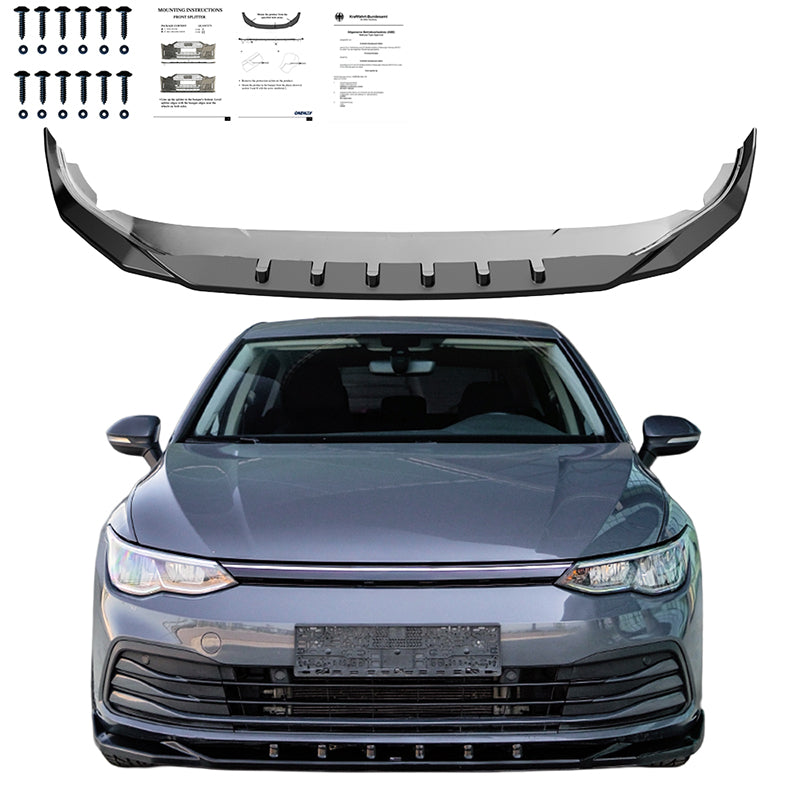 Ön Tampon Eki Uyumlu VW VOLKSWAGEN Golf MK8 2019-2024