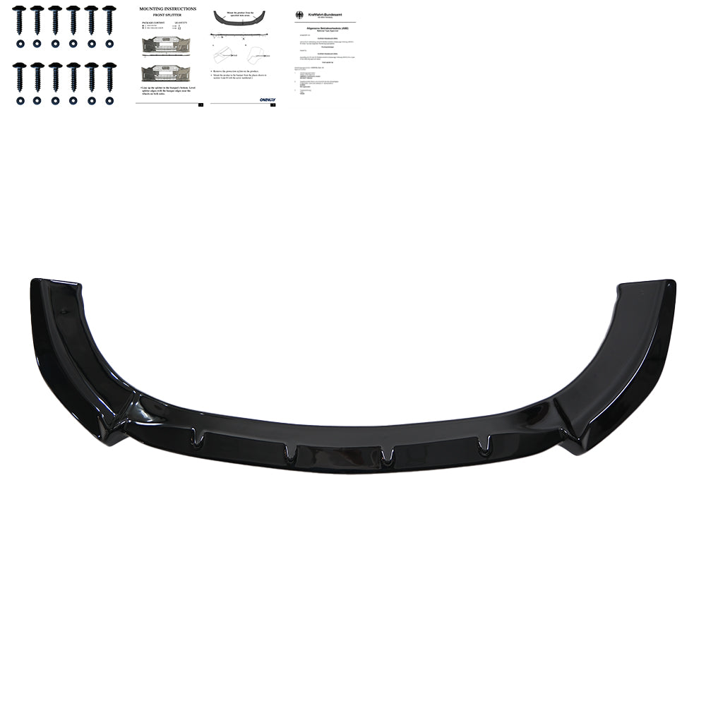 Ön Tampon Eki Uyumlu MERCEDES V Class W447 Makyajlı Kasa AMG-Line 2019+ ABE TÜV Belgeli