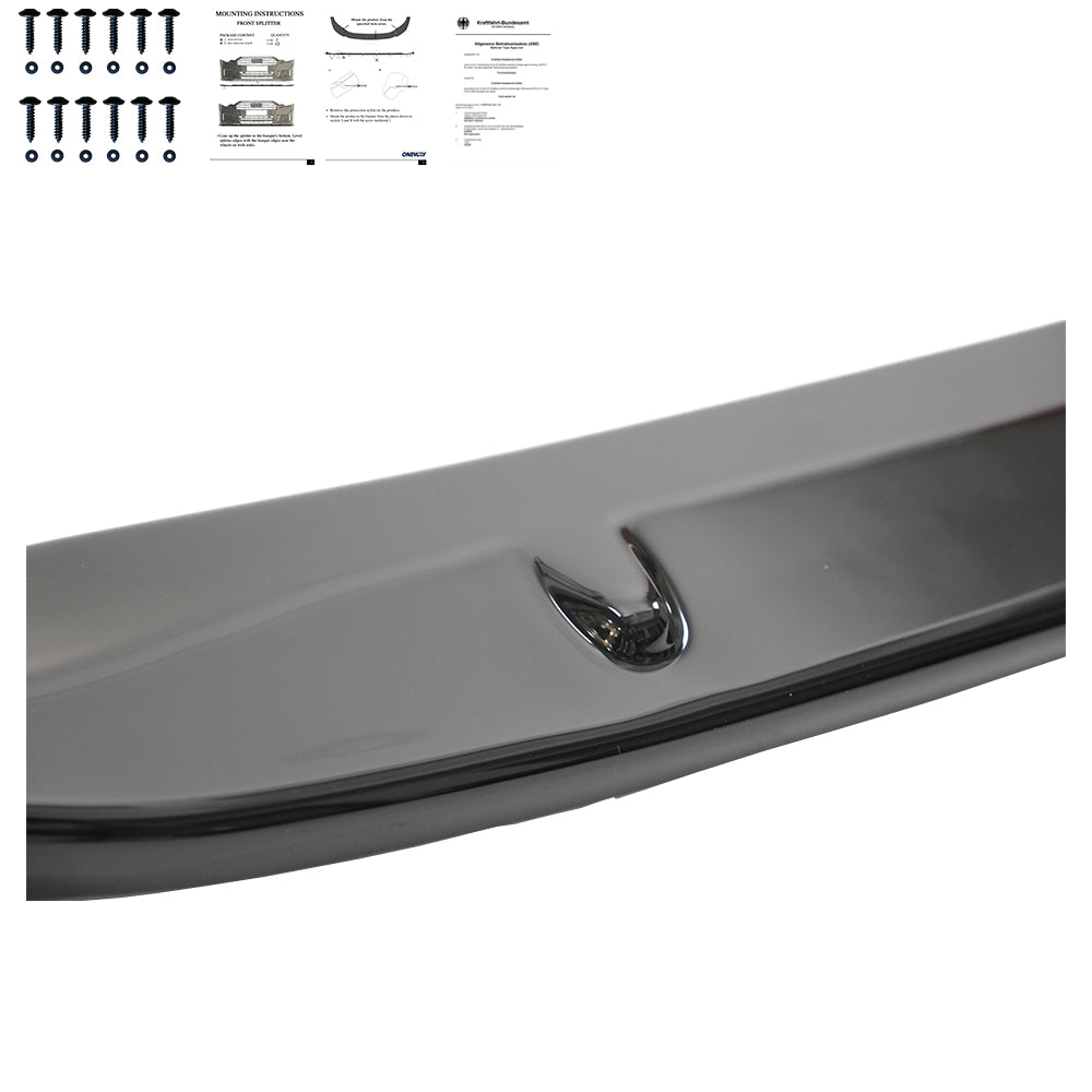 Ön Tampon Eki Uyumlu MERCEDES V Class W447 Makyajlı Kasa AMG-Line 2019+ ABE TÜV Belgeli
