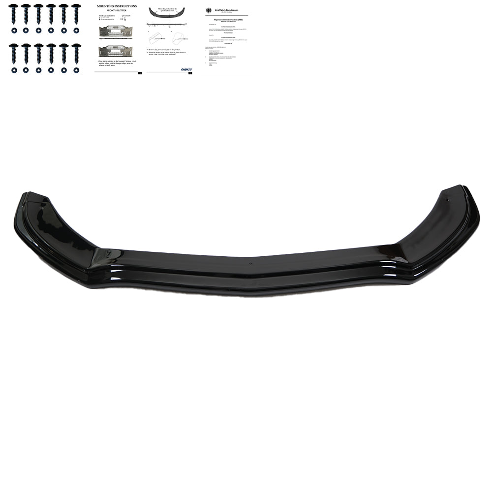 Ön Tampon Eki Uyumlu MERCEDES C Class W205 C43 AMG Sedan-Estate 2016-2018 ABE TÜV Belgeli