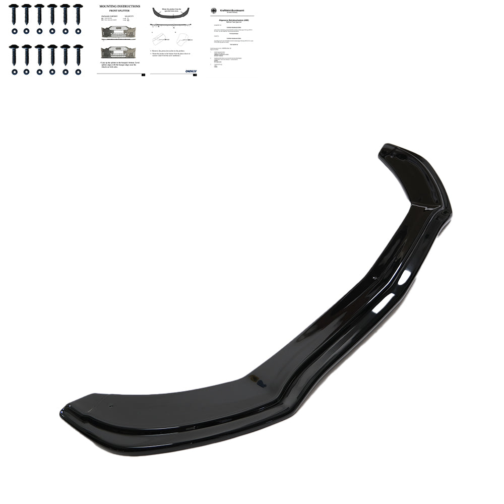 Ön Tampon Eki Uyumlu MERCEDES C Class W205 C43 AMG Sedan-Estate 2016-2018 ABE TÜV Belgeli