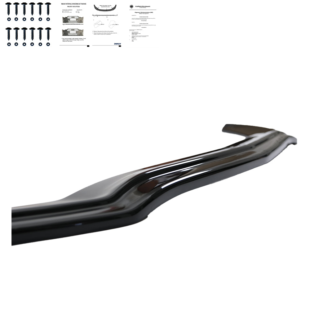 Ön Tampon Eki Uyumlu MERCEDES C Class W205 C43 AMG Sedan-Estate 2016-2018 ABE TÜV Belgeli