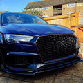 Ön Tampon Eki Uyumlu AUDI RS3 8V Makyajlı Kasa 2017-2020 ABE TÜV Belgeli