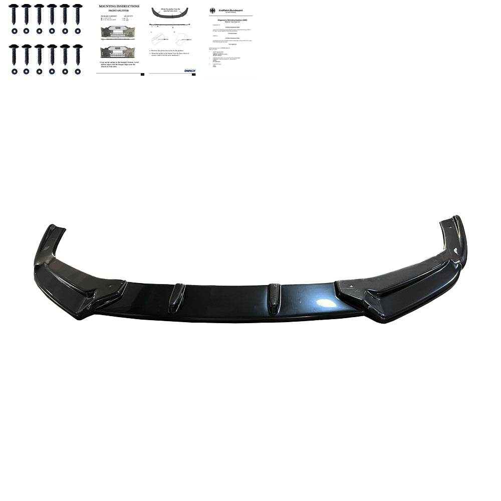 Ön Tampon Eki Uyumlu AUDI RS6 C8 2019+ ABE TÜV Belgeli