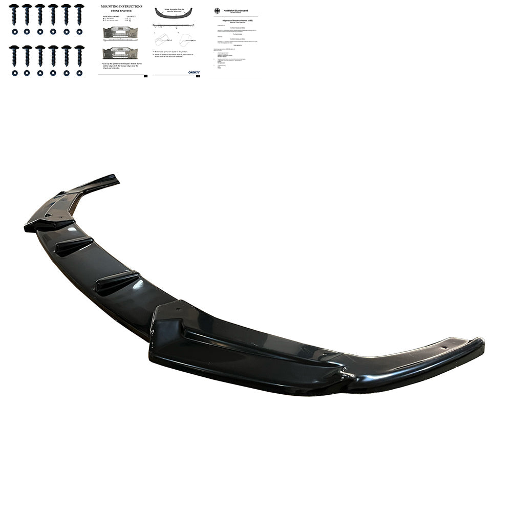 Ön Tampon Eki Uyumlu AUDI RS6 C8 2019+ ABE TÜV Belgeli