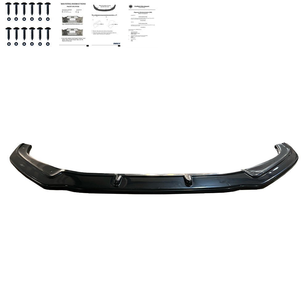 Ön Tampon Eki Uyumlu AUDI A4 S-Line / S4 B9 2016-2019 ABE TÜV Belgeli