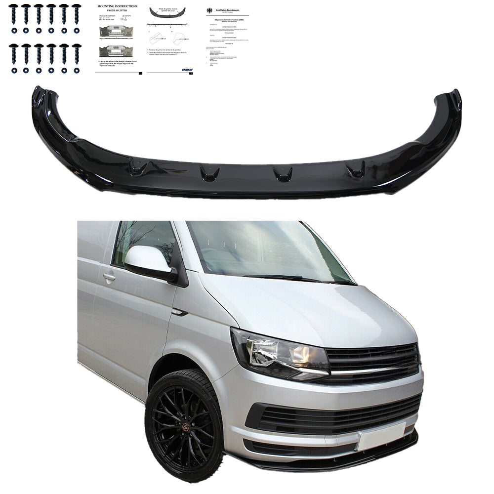 Ön Tampon Eki Uyumlu VW VOLKSWAGEN Transporter T6 2015-2019 ABE TÜV Belgeli