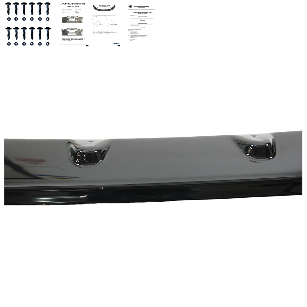 Ön Tampon Eki Uyumlu VW VOLKSWAGEN Transporter T6 2015-2019 ABE TÜV Belgeli