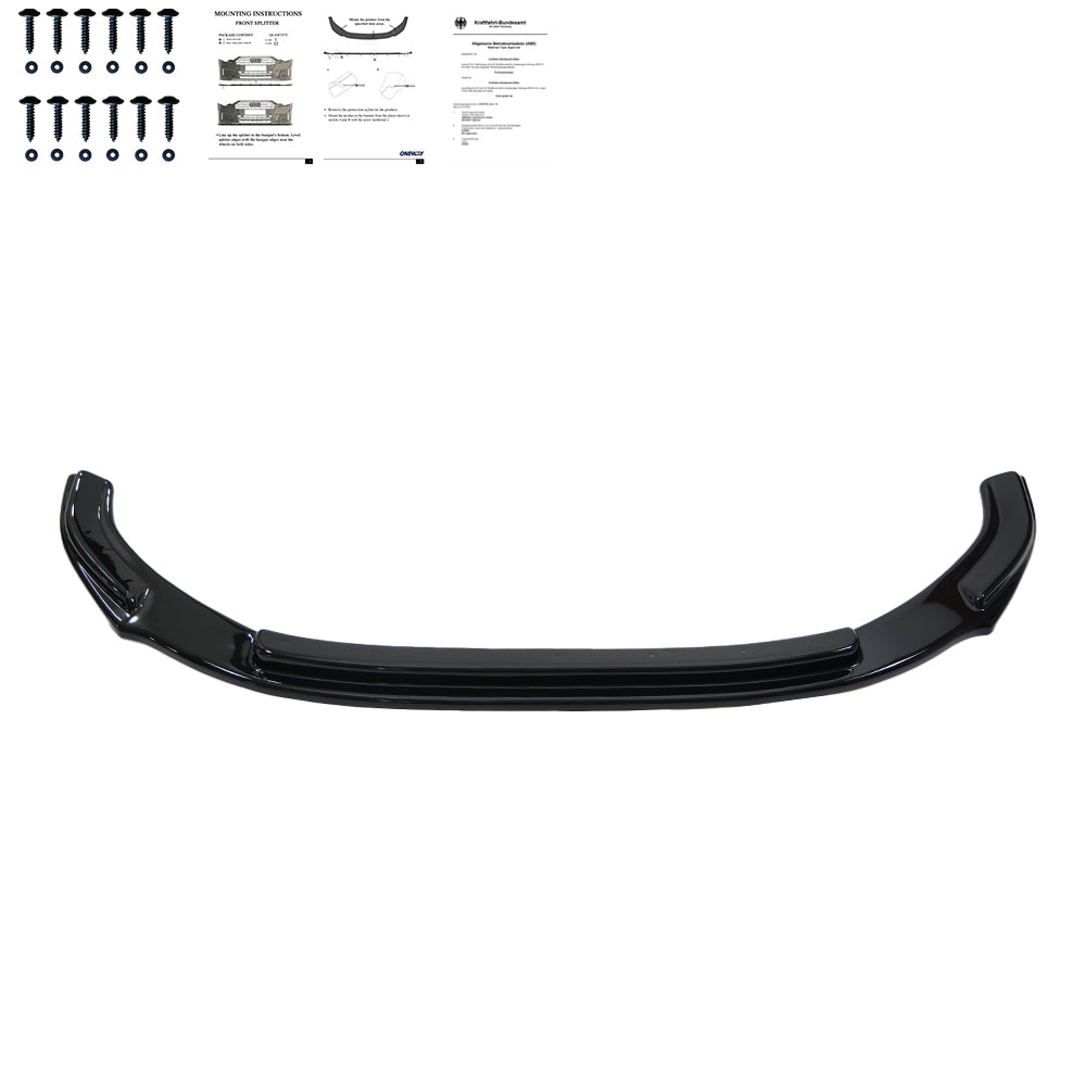 Ön Tampon Eki Uyumlu VW VOLKSWAGEN Transporter T6 2015-2019 v2 ABE TÜV Belgeli