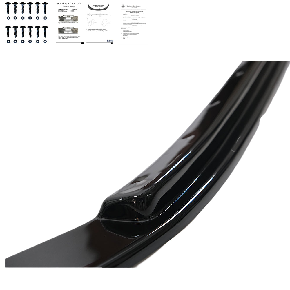 Ön Tampon Eki Uyumlu VW VOLKSWAGEN Transporter T6 2015-2019 v2 ABE TÜV Belgeli