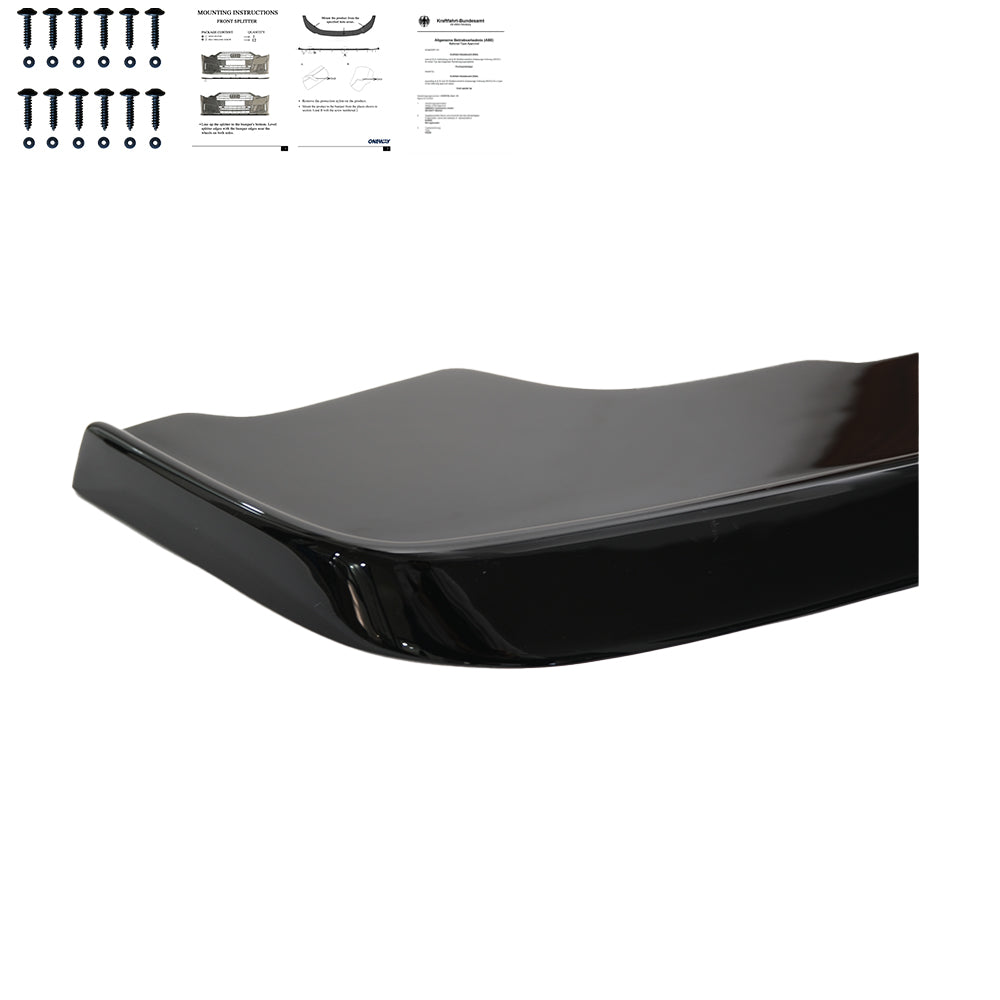 Ön Tampon Eki Uyumlu BMW M3 Series E36 1990-2000 ABE TÜV Belgeli