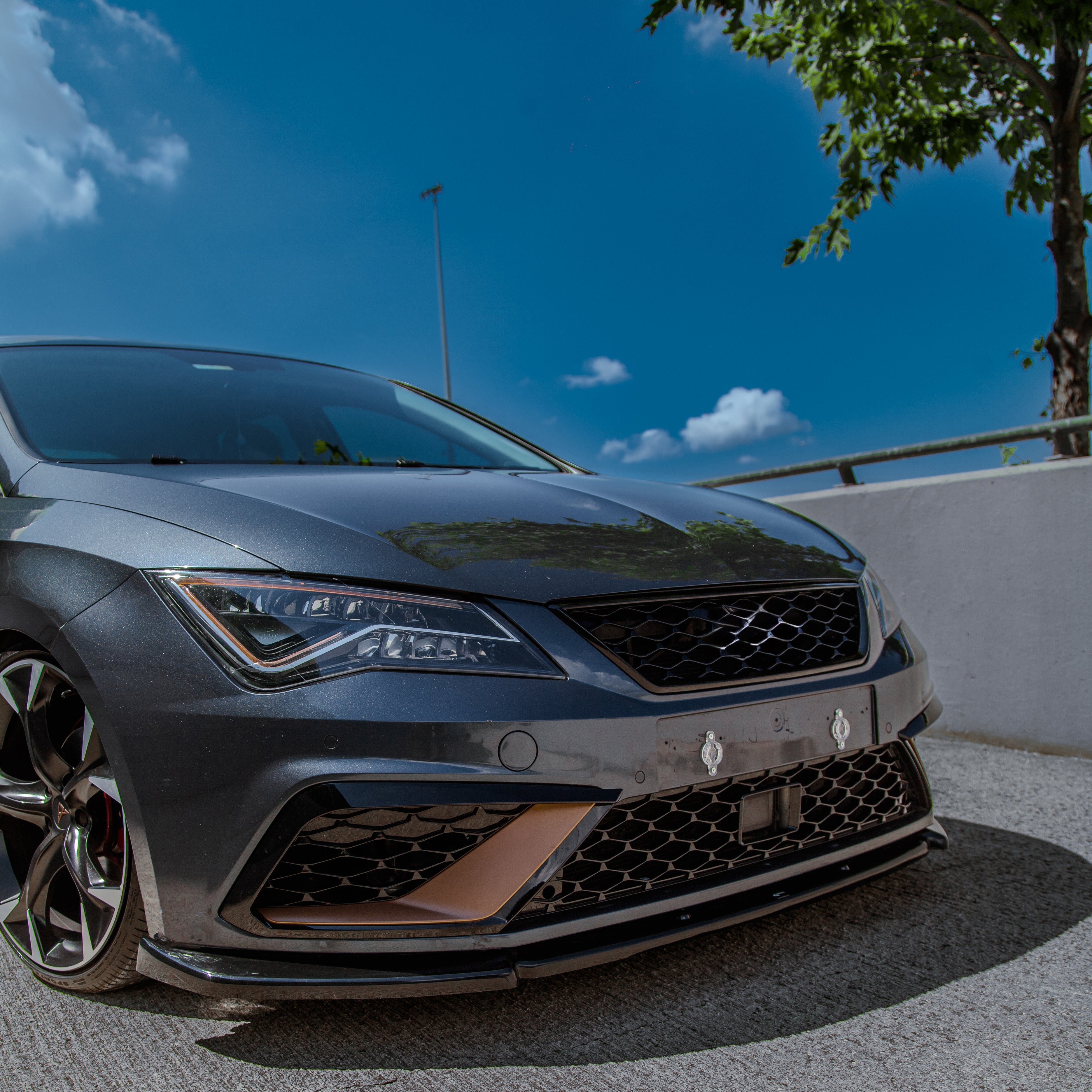 Ön Tampon Eki Uyumlu SEAT Leon FR / Leon Cupra MK3 Makyajlı Kasa 2017-2019 ABE TÜV Belgeli