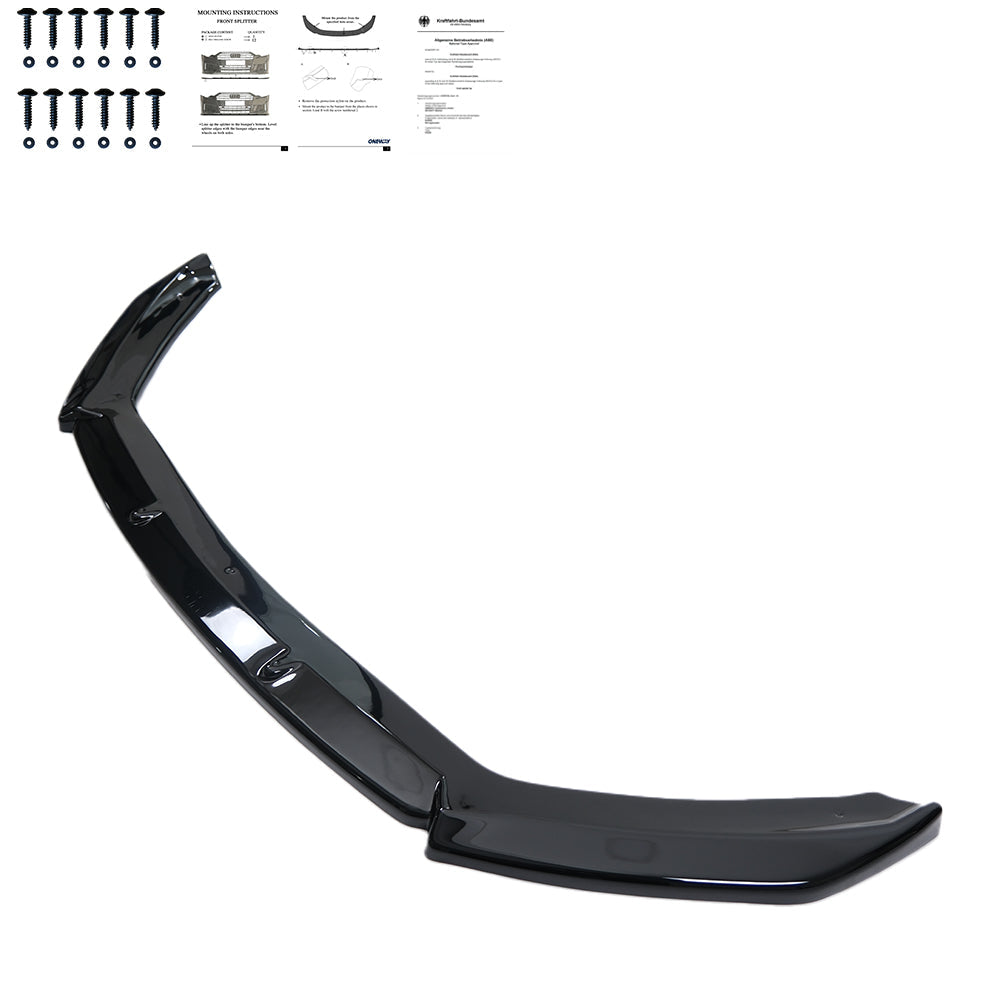 Ön Tampon Eki Uyumlu SEAT Leon FR / Leon Cupra MK3 Makyajlı Kasa 2017-2019 ABE TÜV Belgeli