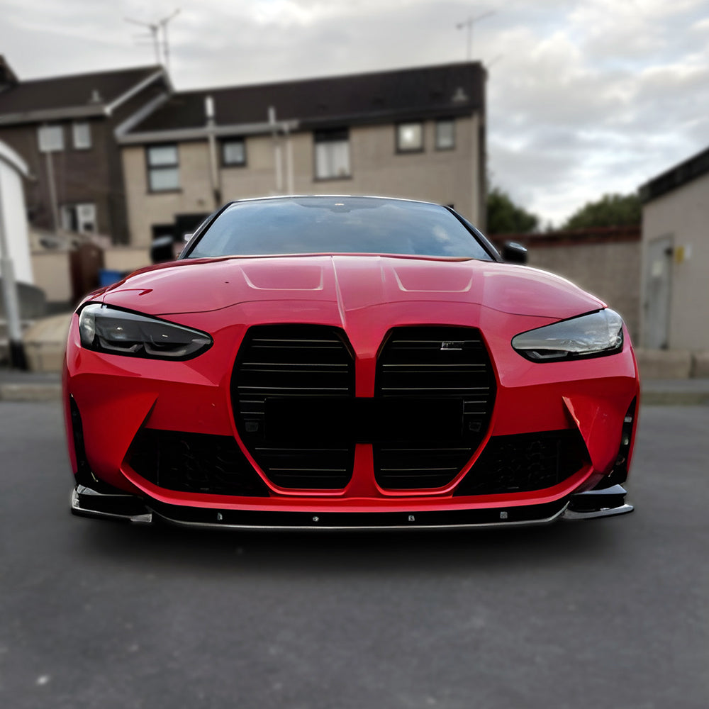 Ön Tampon Eki Uyumlu BMW M4 Series G82 / M3 Series G80 2021+ ABE TÜV Belgeli
