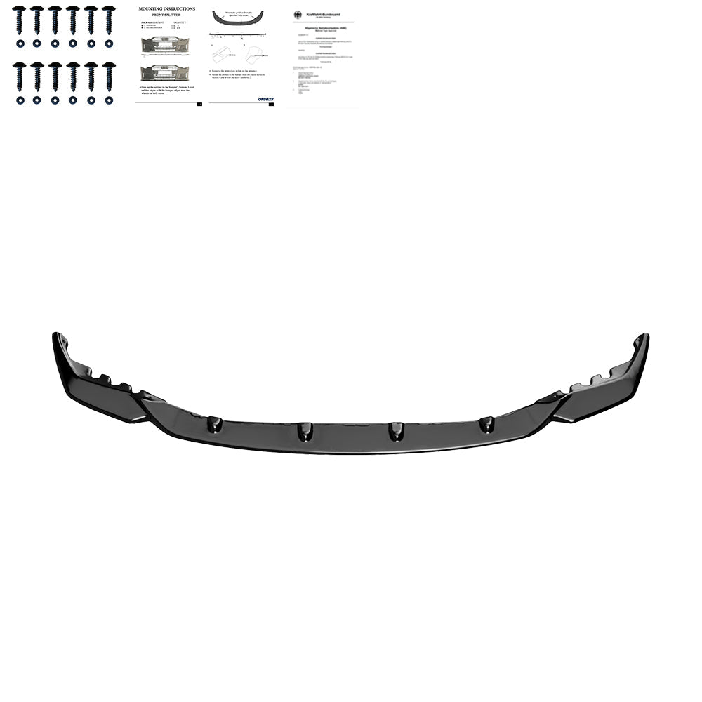 Ön Tampon Eki Uyumlu BMW M4 Series G82 / M3 Series G80 2021+ ABE TÜV Belgeli