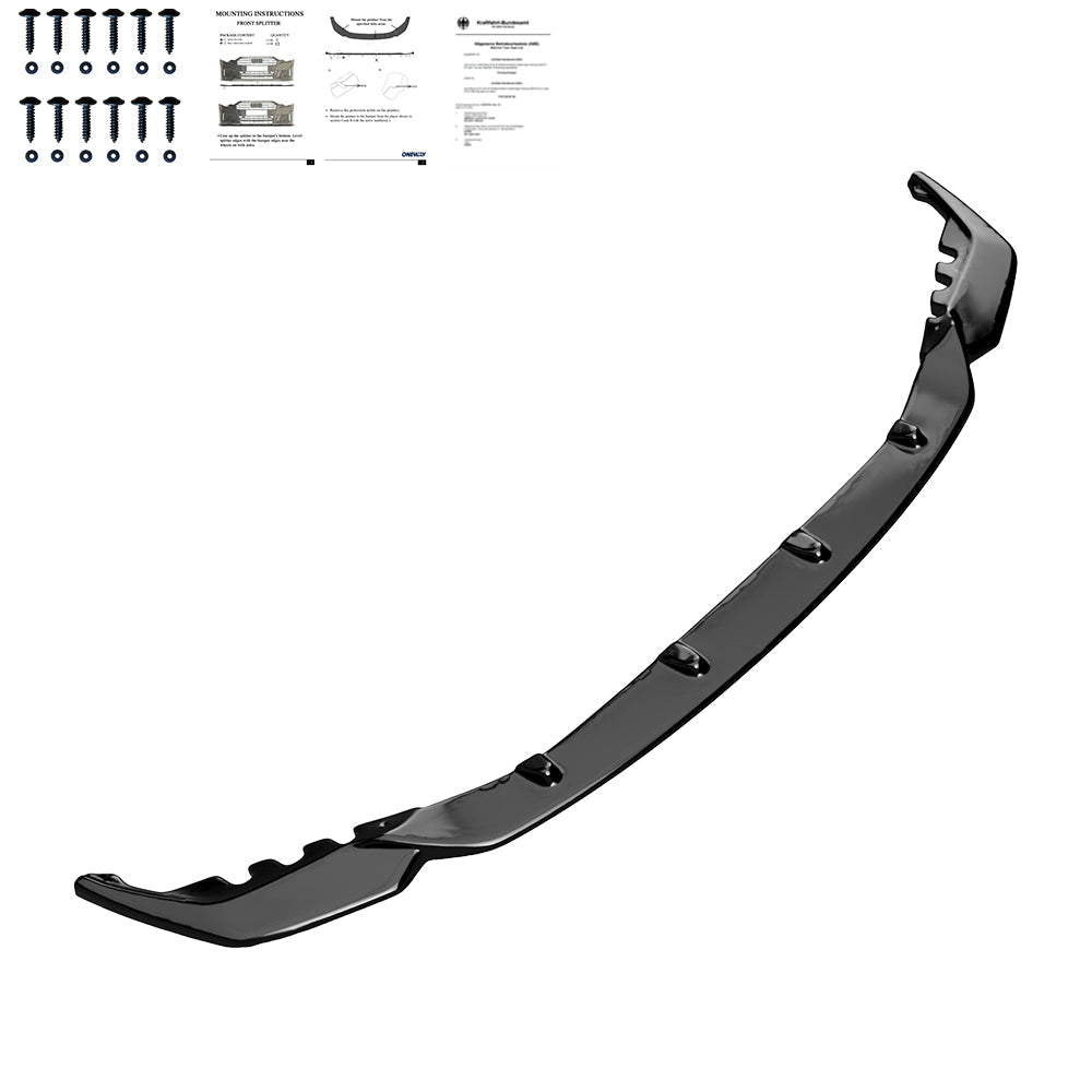 Ön Tampon Eki Uyumlu BMW M4 Series G82 / M3 Series G80 2021+ ABE TÜV Belgeli