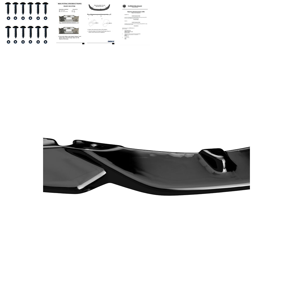 Ön Tampon Eki Uyumlu BMW M4 Series G82 / M3 Series G80 2021+ ABE TÜV Belgeli