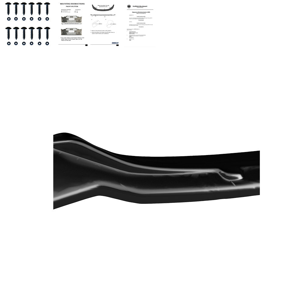Ön Tampon Eki Uyumlu BMW 1 Series F20-F21 M-Power Makyajlı Kasa 2015-2019 ABE TÜV Belgeli